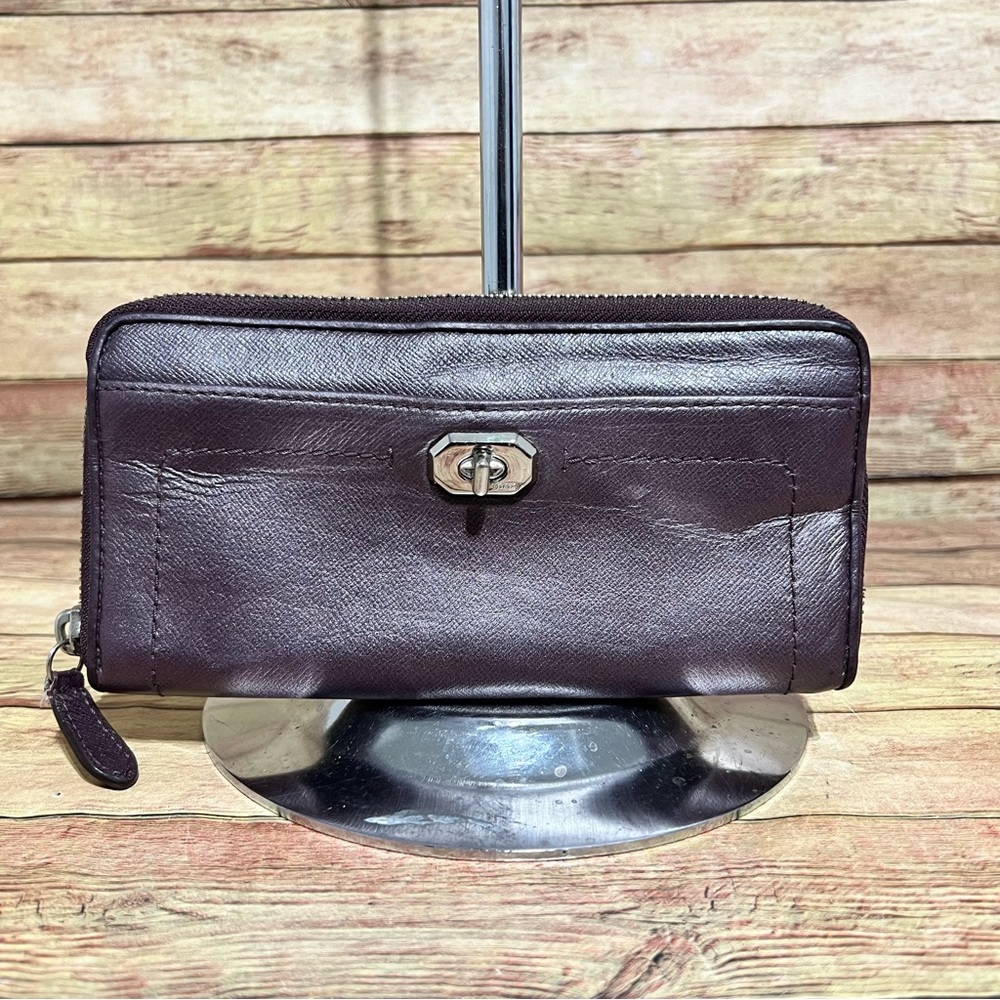 Coach Purple Wallet